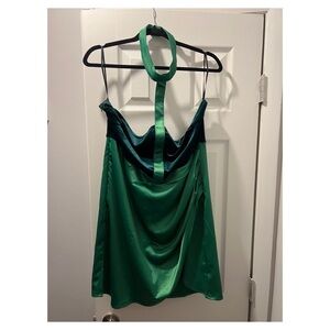 SheIn x Kashmir Tulip Halter Dress